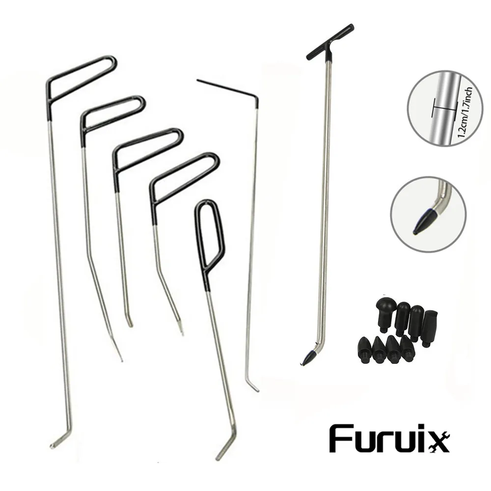 

DENT REPAIR TOOLS DENT REPAIR KIT ROD HOOK C TAP DOWN PUSH HOOKS ferramenta
